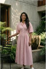 DONAIZ Pintucked Maxi dres