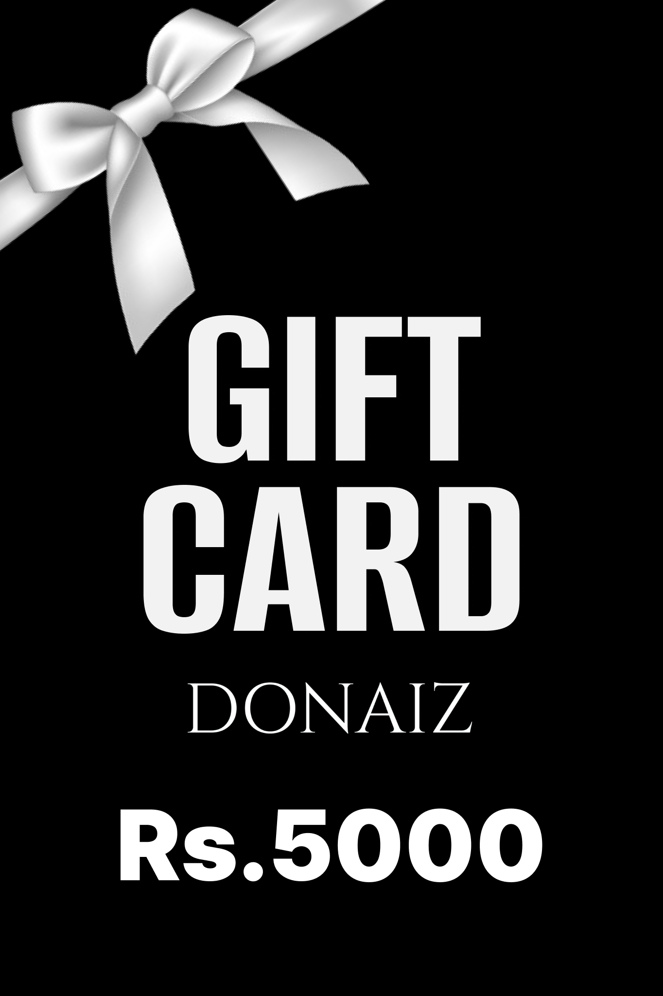 DONAIZ GIFT VOUCHER - LKR 5000